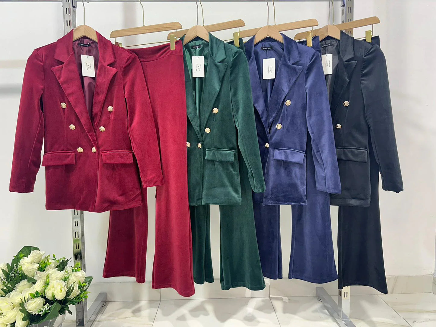 Completo velluto Noir✨