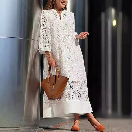 Abito In pizzo bianco ✨