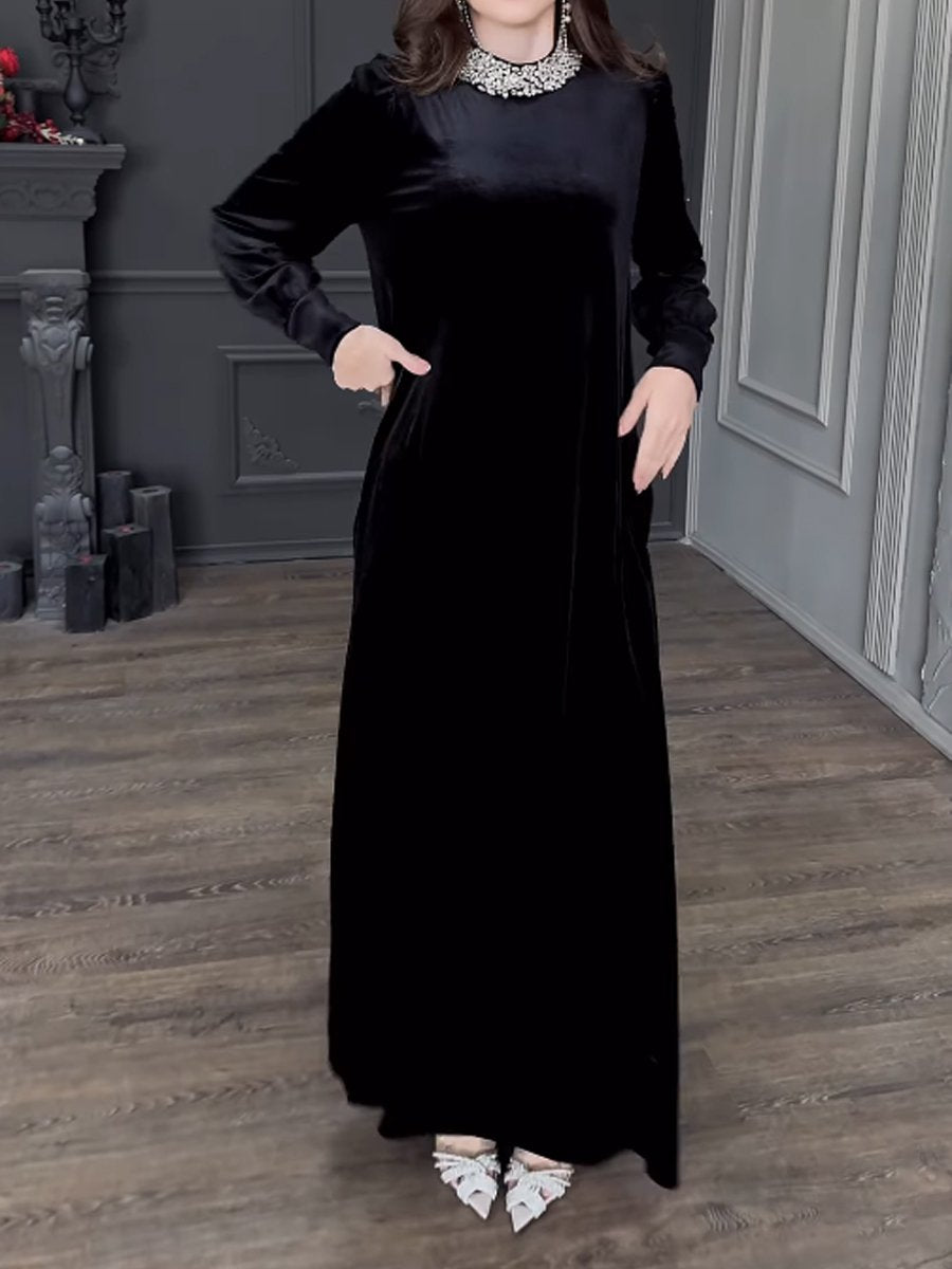 Abito Vellutato Brillante ✨