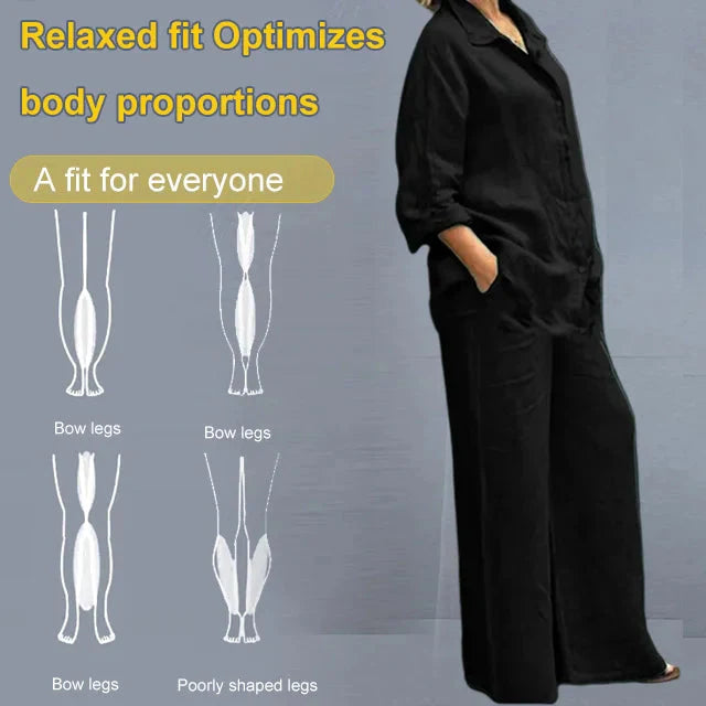 Completo In Lino E cotone ✨