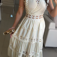 Abito in Pizzo Chic✨