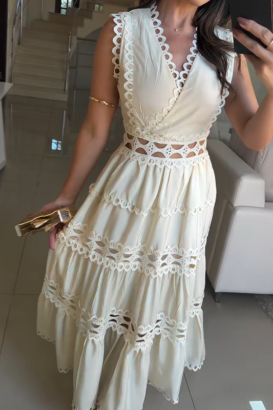 Abito in Pizzo Chic✨
