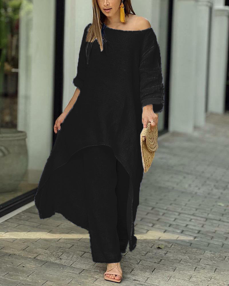 Completo Casual in Lino✨