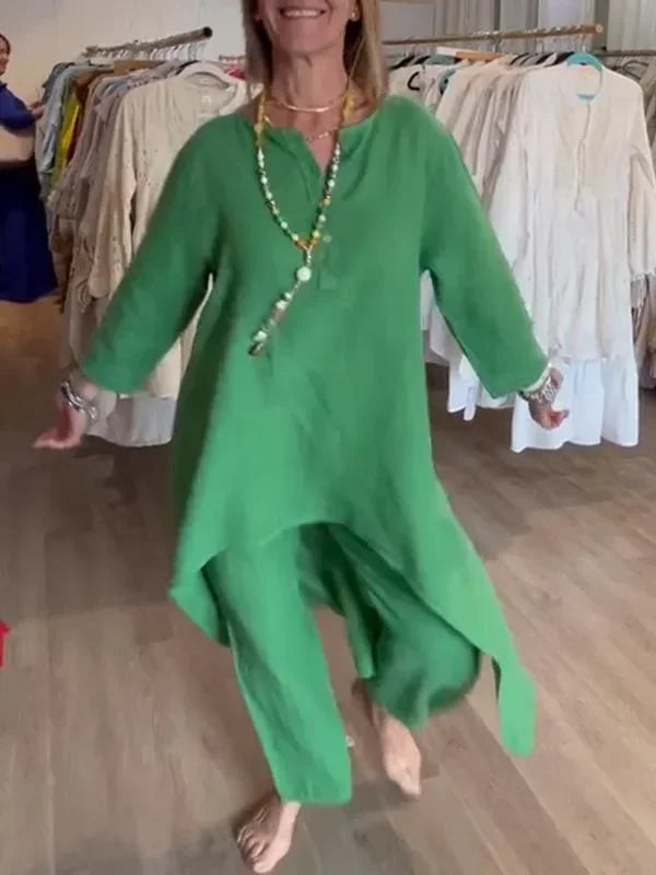 Completo 2 pezzi in Lino ✨