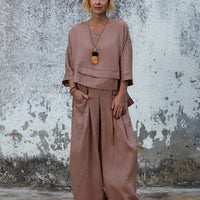 Coordinato In Lino Patrizia ✨