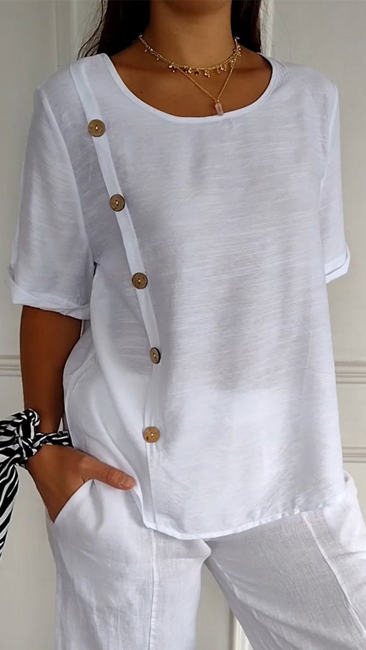 Coordinato in Lino Ida ✨