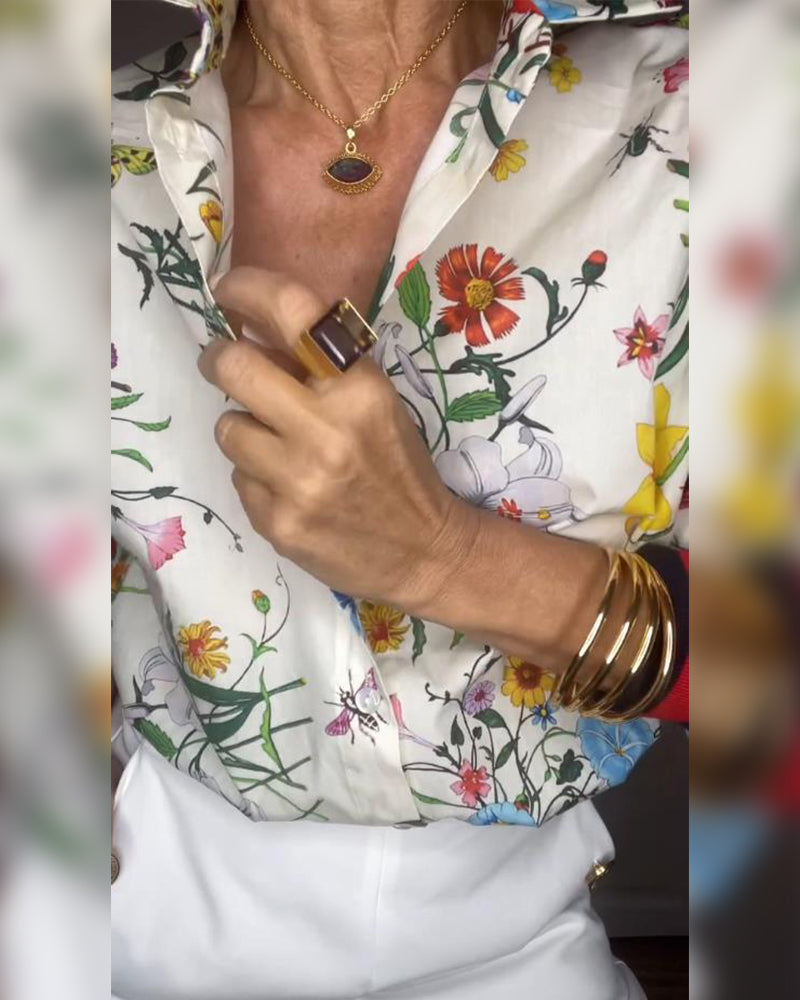 Camicia Flowers  🌸