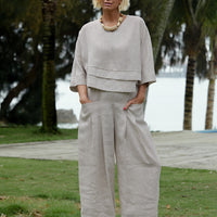 Coordinato In Lino Patrizia ✨