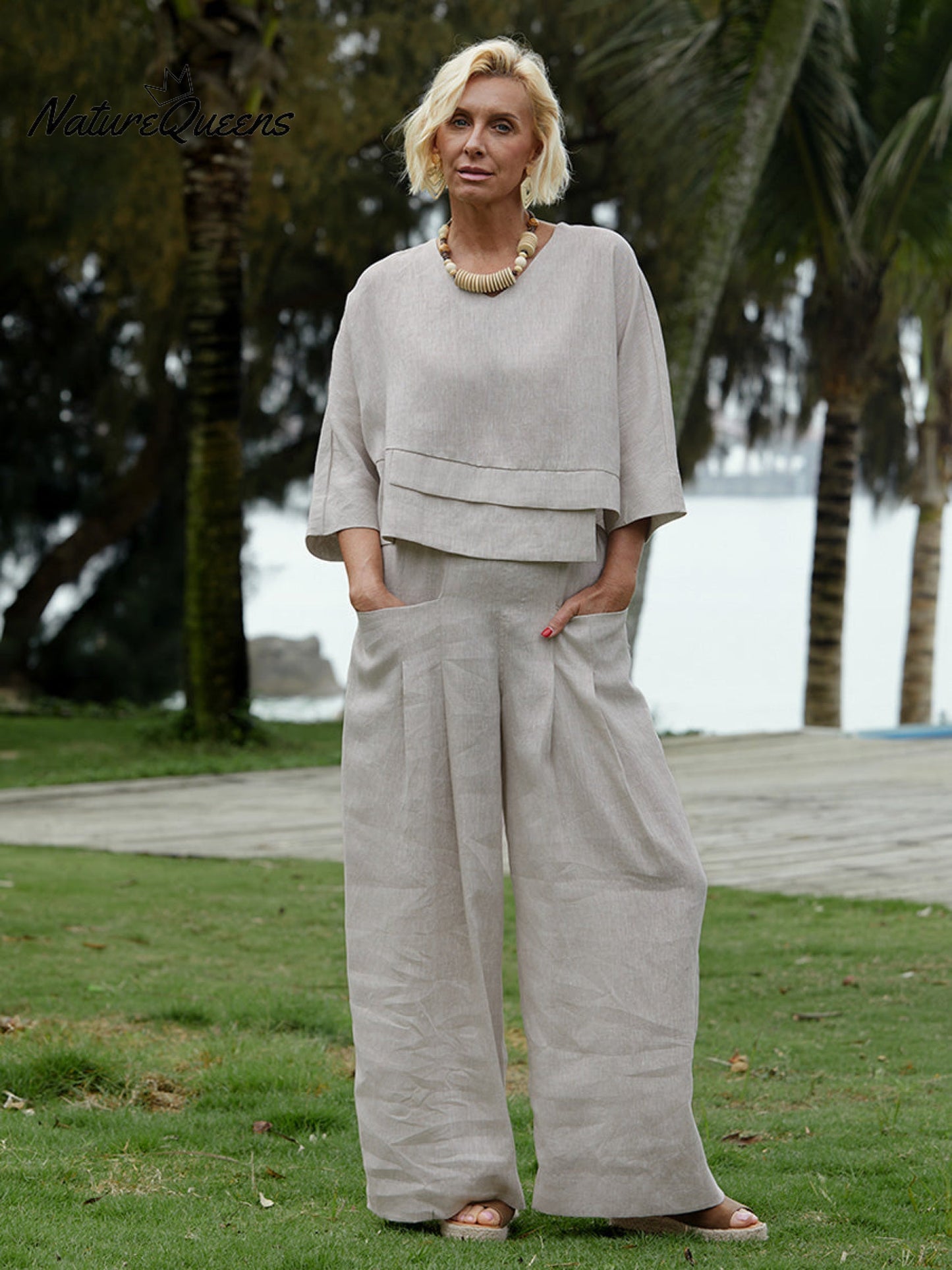 Coordinato In Lino Patrizia ✨