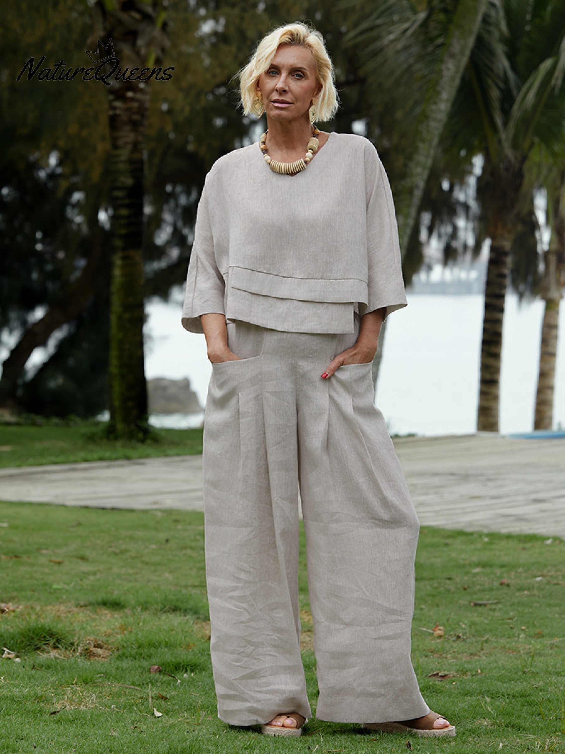 Coordinato In Lino Patrizia ✨