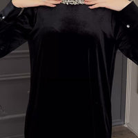 Abito Vellutato Brillante ✨