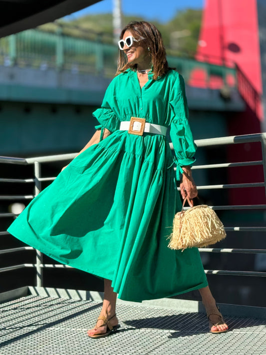 Abito Elegante Green✨