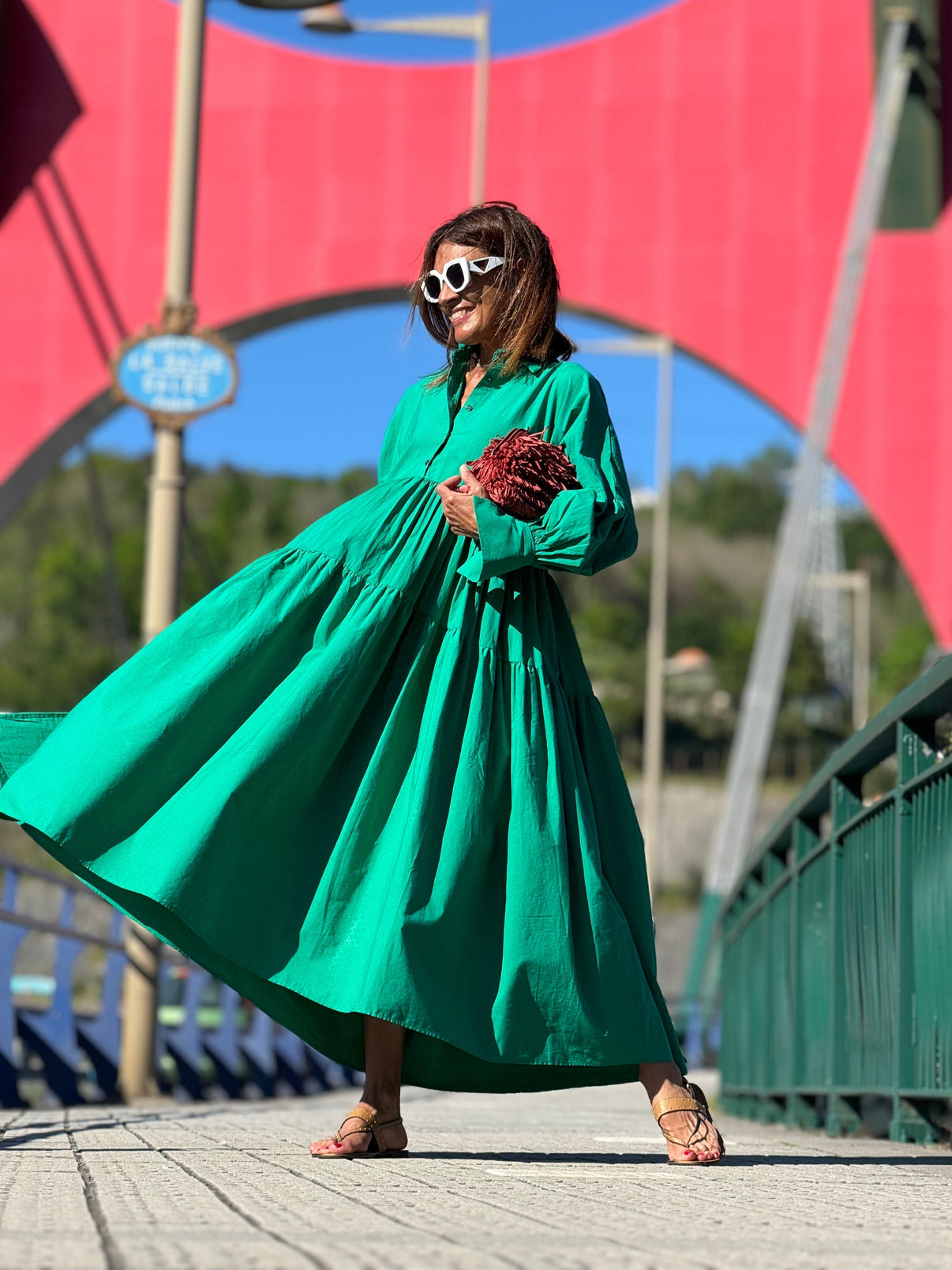 Abito Elegante Green✨
