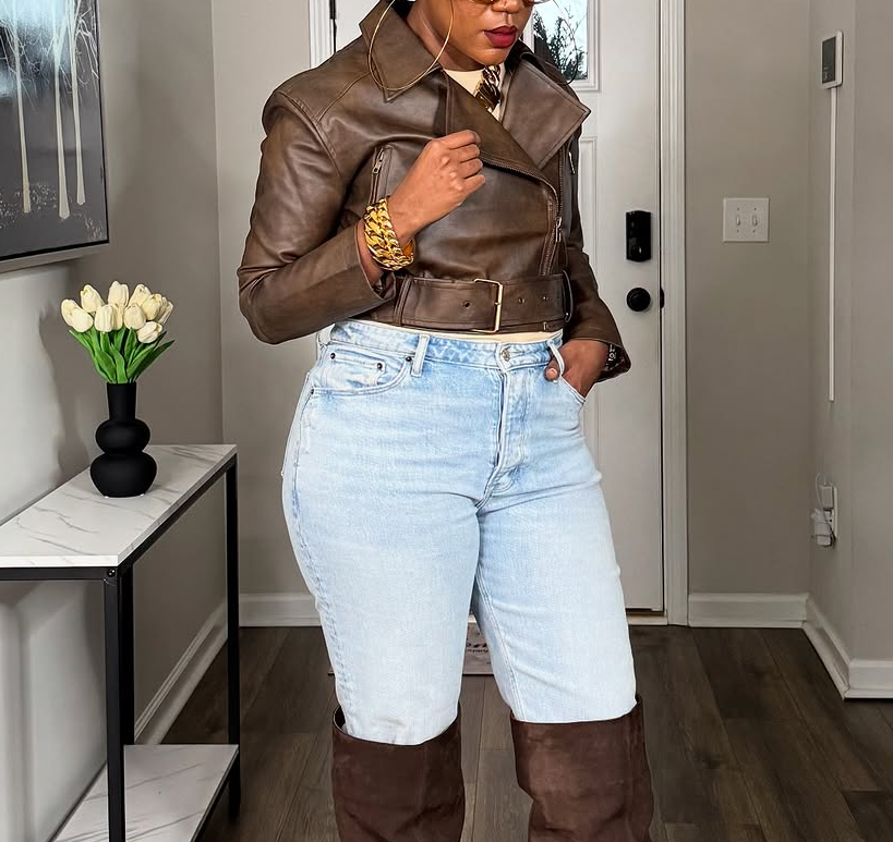 Giacca in pelle Vegana ✨