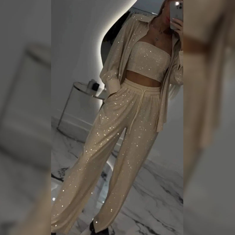 Coordinato 3 Pezzi Glitter ✨