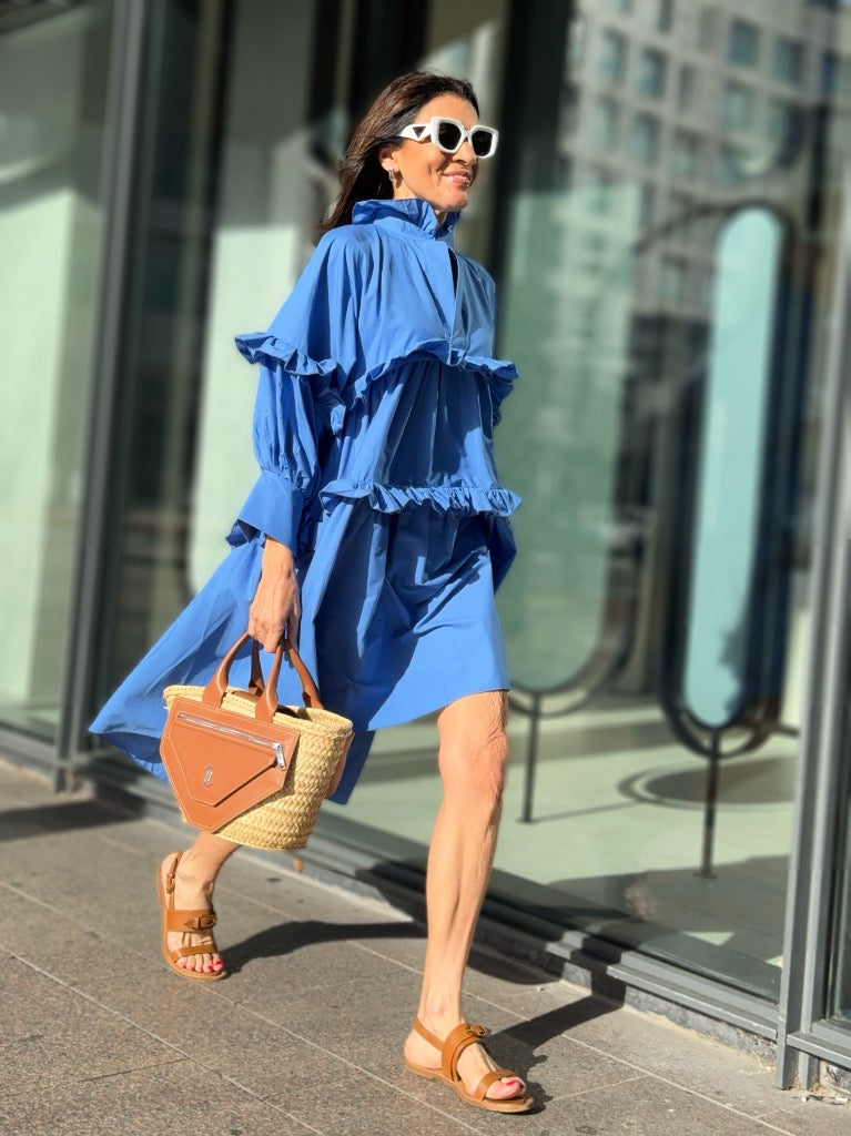 Vestito Blu Cobalto💙