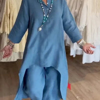 Completo 2 pezzi in Lino ✨