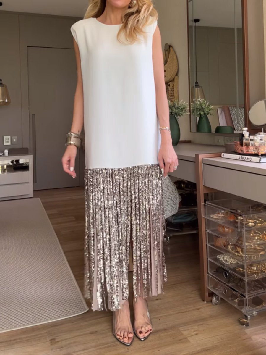 Vestito con Frange Scintillanti✨