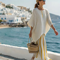 Coordinato Tiffanys Lino e Cotone ✨