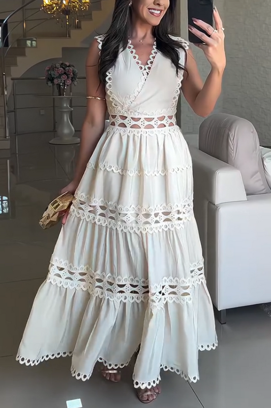 Abito in Pizzo Chic✨