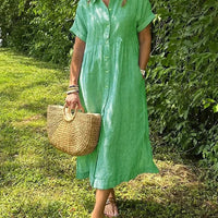 Vestito a Camicia Gessato ✨