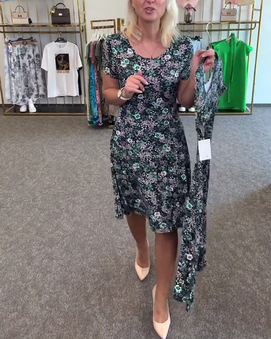 Vestito Black Flowers 🖤