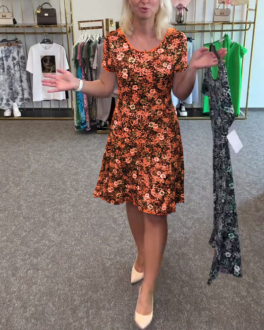 Vestito Black Flowers 🖤