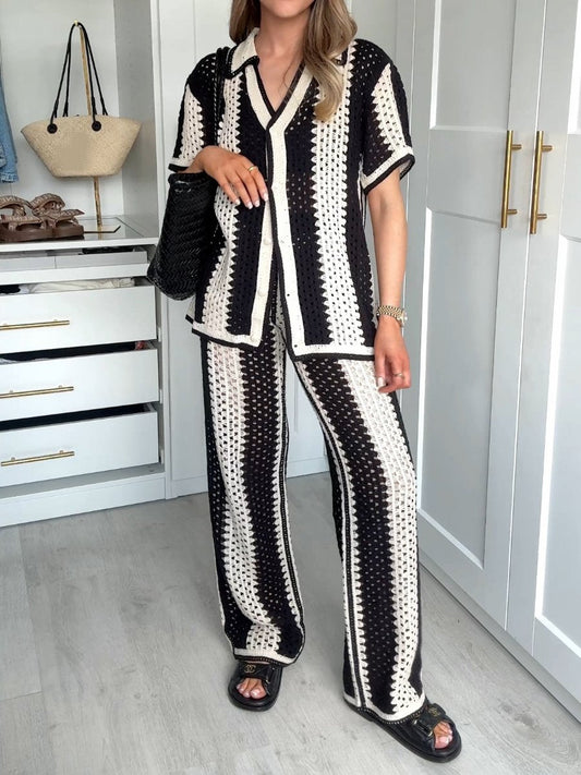 Set Polo e Pantaloni in cotone✨