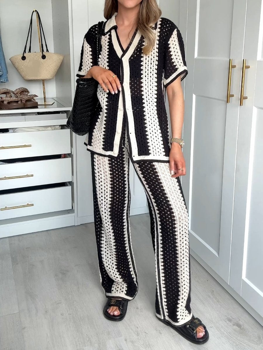 Set Polo e Pantaloni in cotone✨