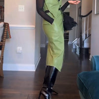 Completo in pelle 2 pz✨