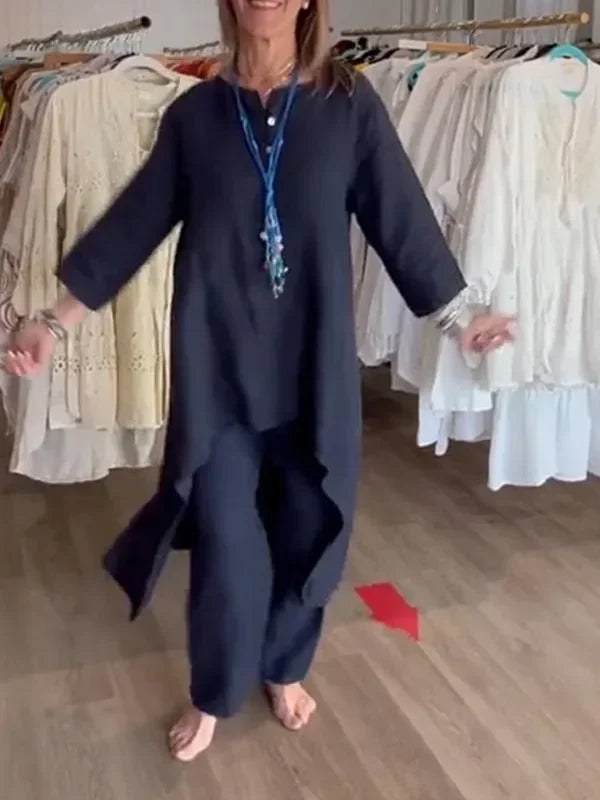 Completo 2 pezzi in Lino ✨