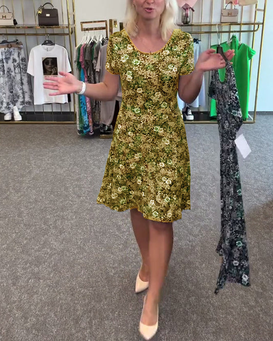 Vestito Black Flowers 🖤