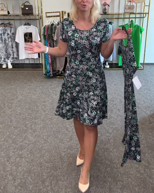 Vestito Black Flowers 🖤