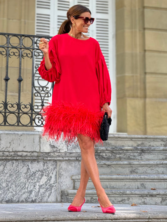 Vestito Total Red❤️