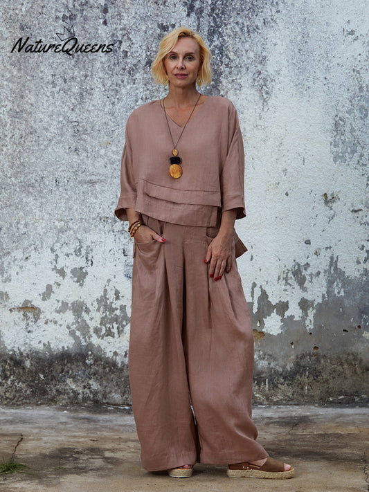 Coordinato In Lino Patrizia ✨