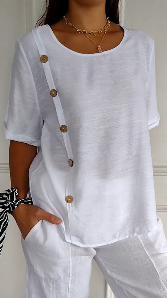 Coordinato in Lino Ida ✨