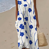 Vestito Laura Fiori Blu 💙