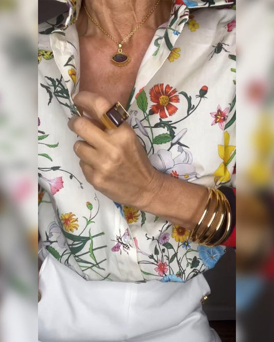 Camicia Flowers  🌸