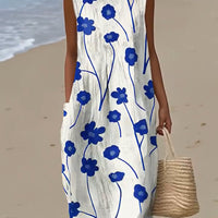 Vestito Laura Fiori Blu 💙