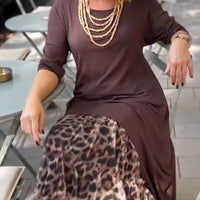 Abito Stile Leopardo Elegante✨