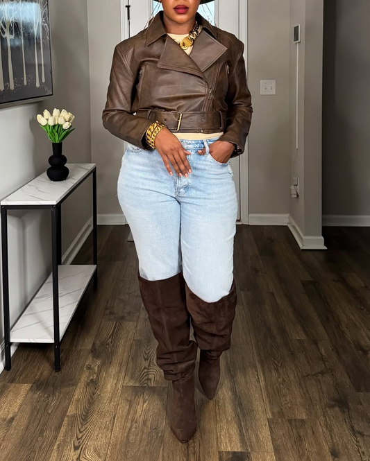 Giacca in pelle Vegana ✨