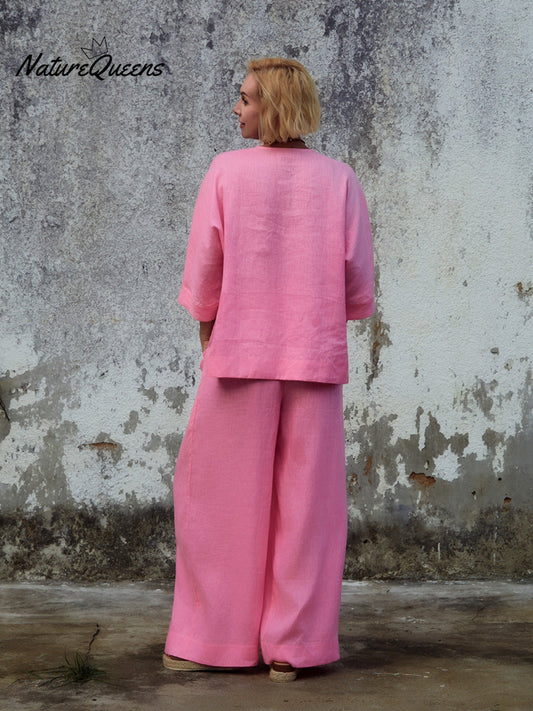 Coordinato In Lino Patrizia ✨