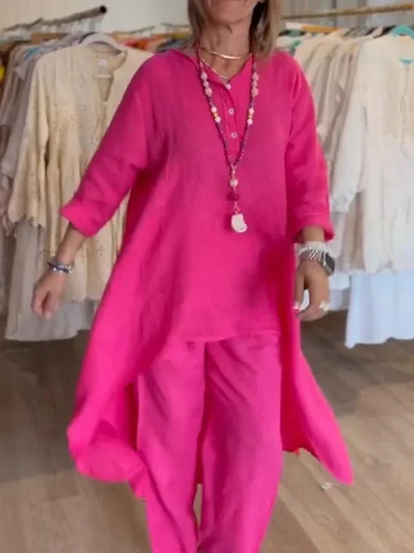 Completo 2 pezzi in Lino ✨