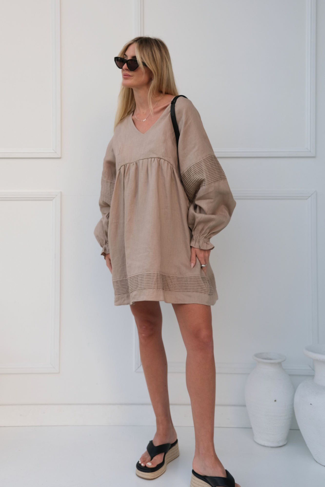 Vestito in Lino Semplice✨