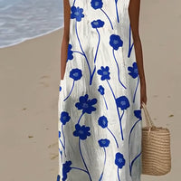 Vestito Laura Fiori Blu 💙