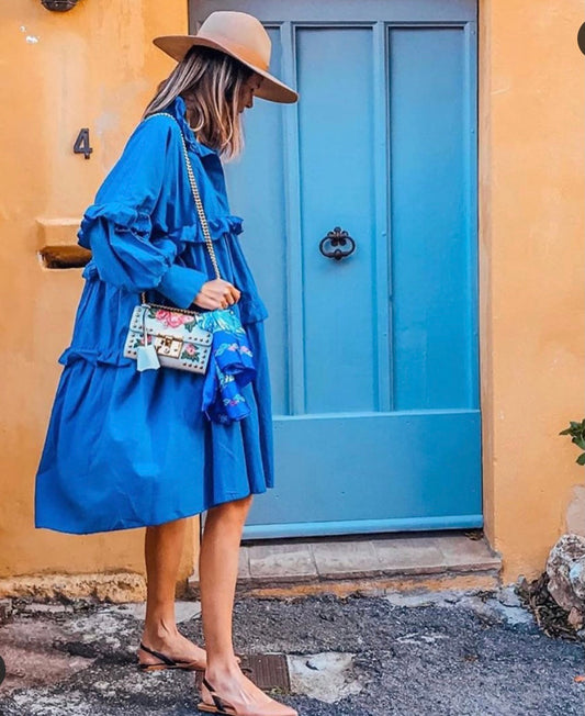 Vestito Blu Cobalto💙