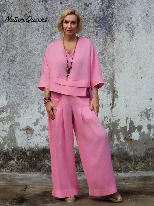 Coordinato In Lino Patrizia ✨