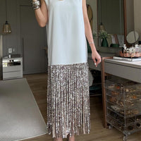 Vestito con Frange Scintillanti✨