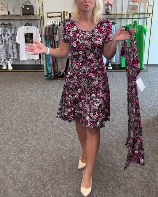 Vestito Black Flowers 🖤