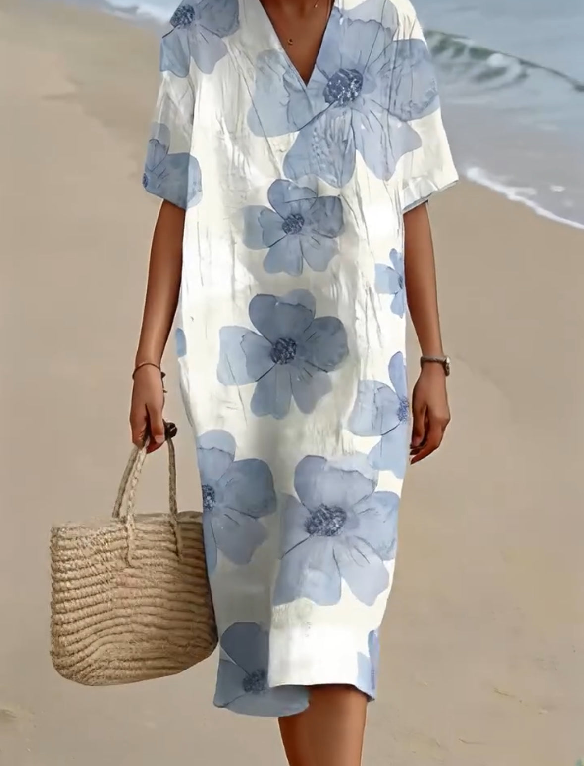 Vestito Fiori Velati ✨